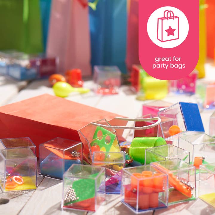 The Twiddlers - Wholesale Brain Game - Kids - 12 Mini Cube Brain Teaser Puzzle Box Set 4