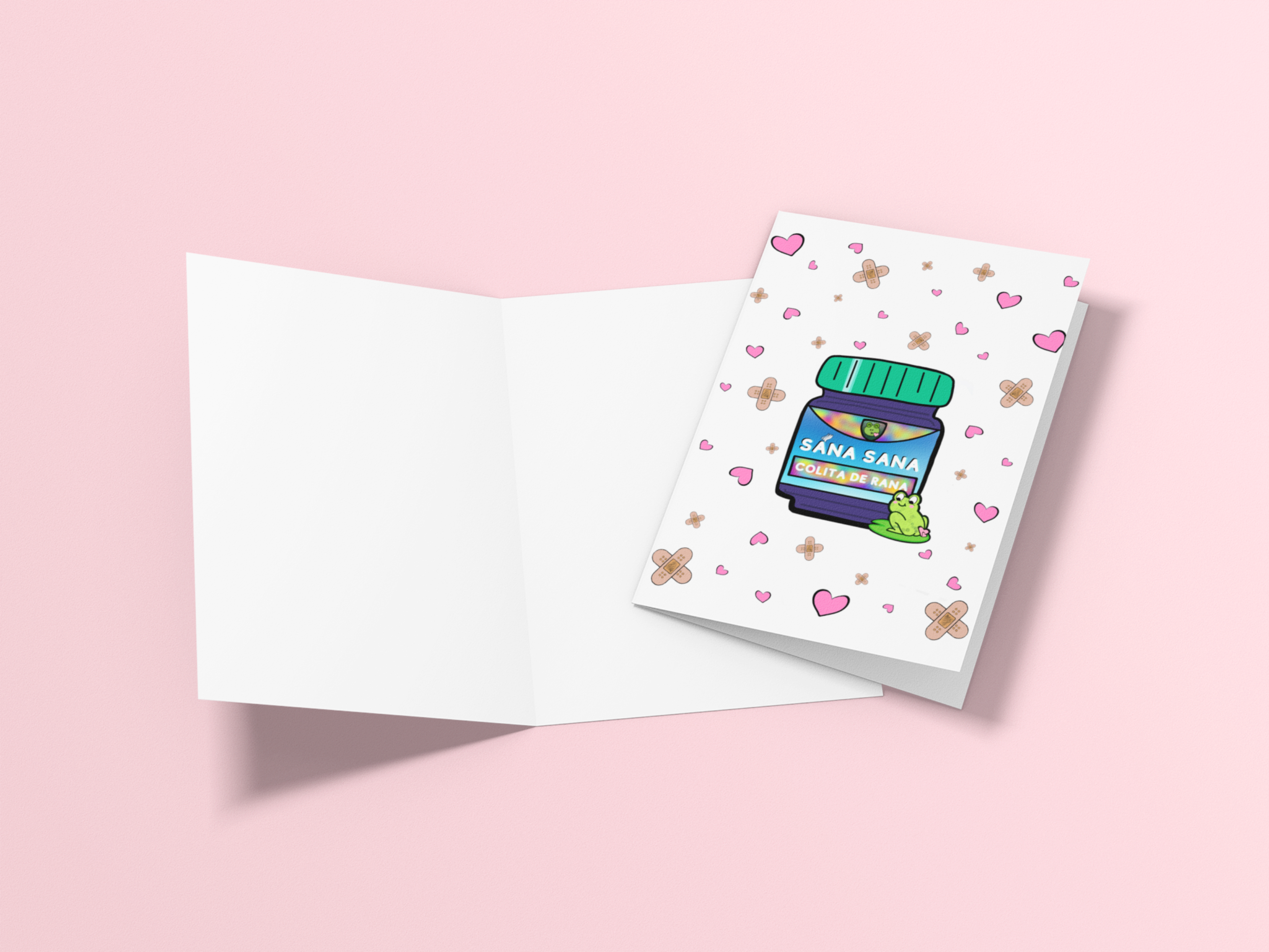 Espyz Studio - Wholesale Everyday Greeting Card - Sana Sana Colita De Rana Get Well Card - Spanish Card 2