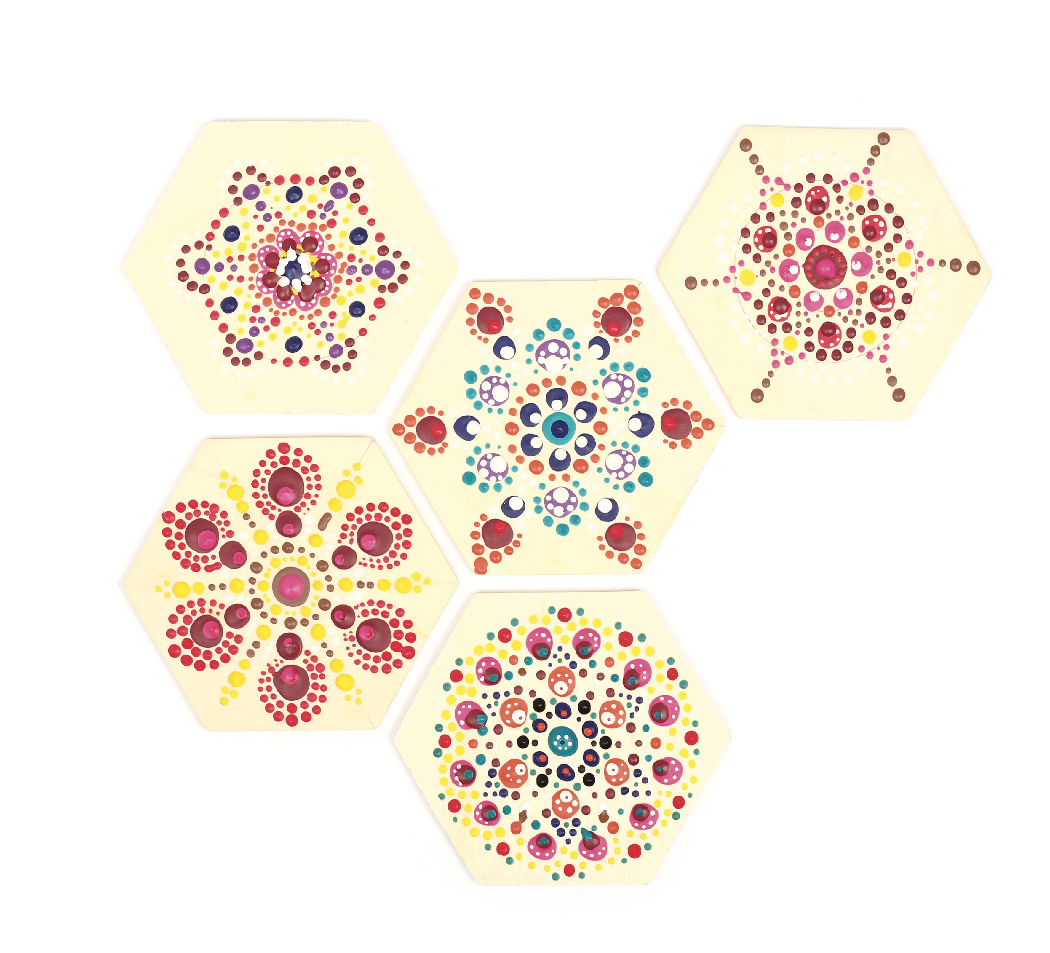 Graine Créative – wholesale Färgset – Slow & Art målarfärg 30 ml matt orange5