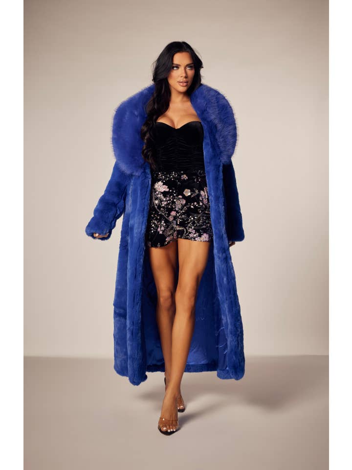 WFFS - Wholesale Coat - Women's - Faux Fur Long Coat with Pockets11