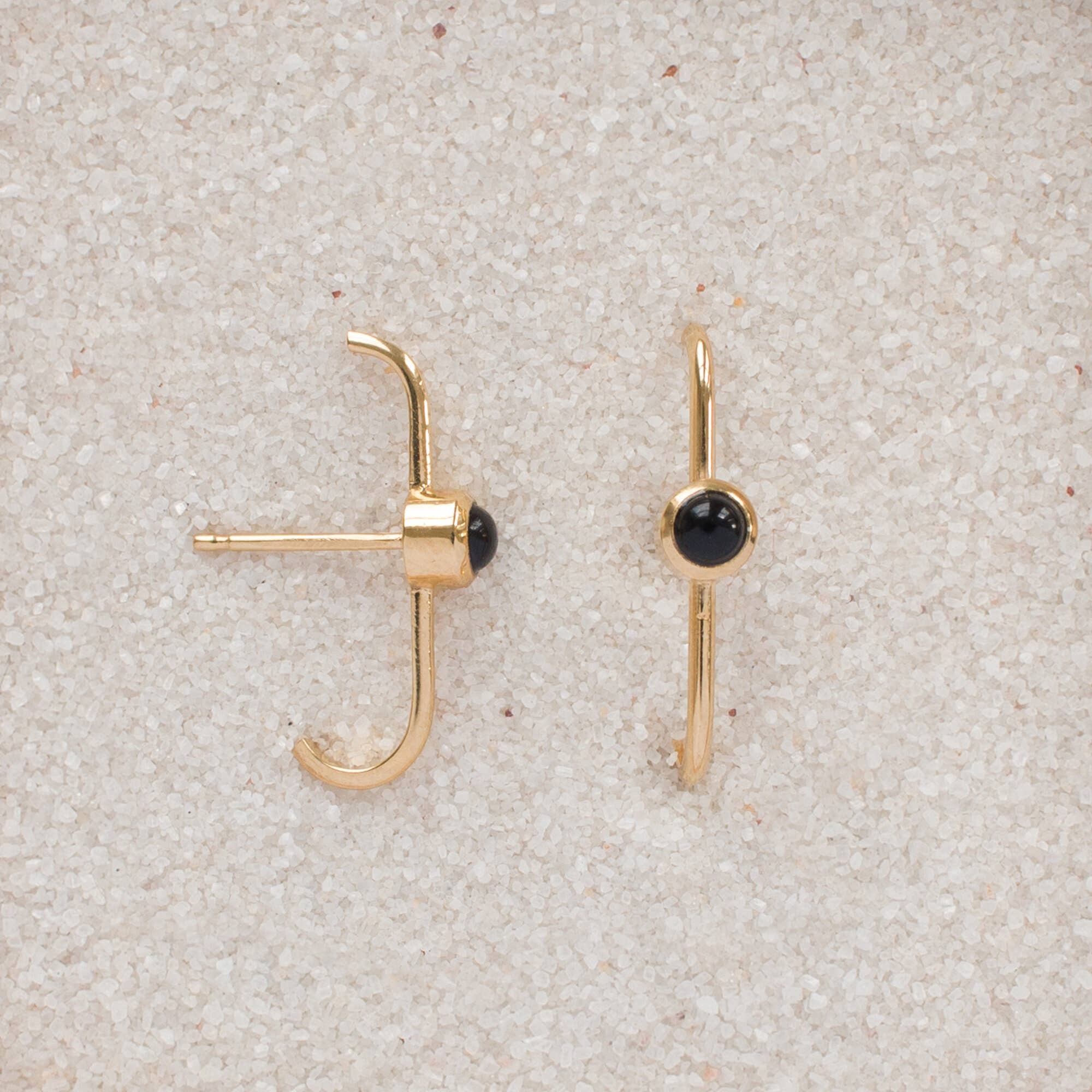 Merewif - Wholesale Stud/Post Earrings - Dillon Studs - Onyx5