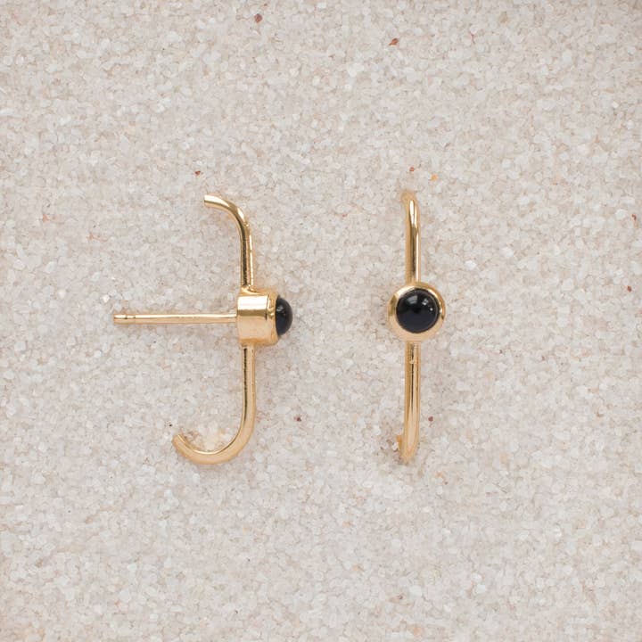 Merewif - Wholesale Stud/Post Earrings - Dillon Studs - Onyx5