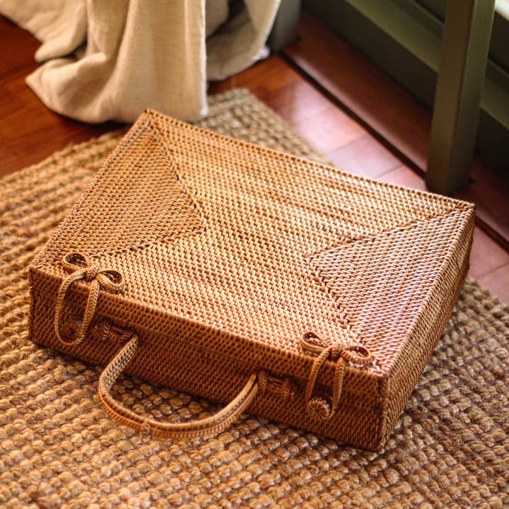 Brunna Co - Wholesale Beach Bag - RAHAYU Atta Rattan Bag