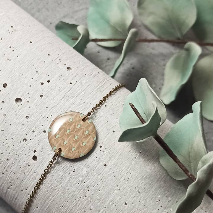 Armband Sully — 1095 grafisch patroon voor wholesale door une Hirondelle sous le Tilleul