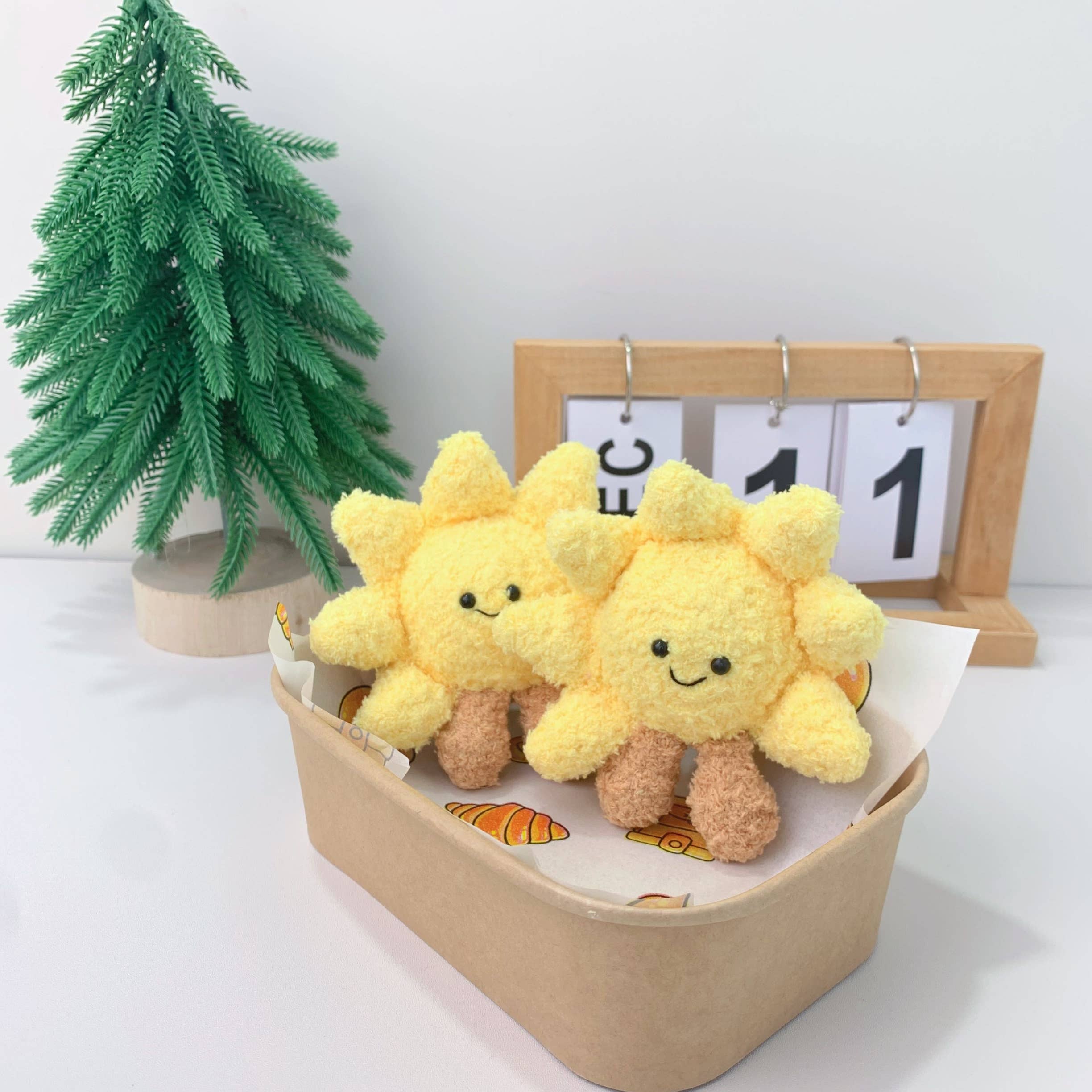 Lilyrosy（Duty free) - Wholesale Doll - Kids - Crochet Jellycat-Inspired Plushies -Sun, Cloud, Moon1