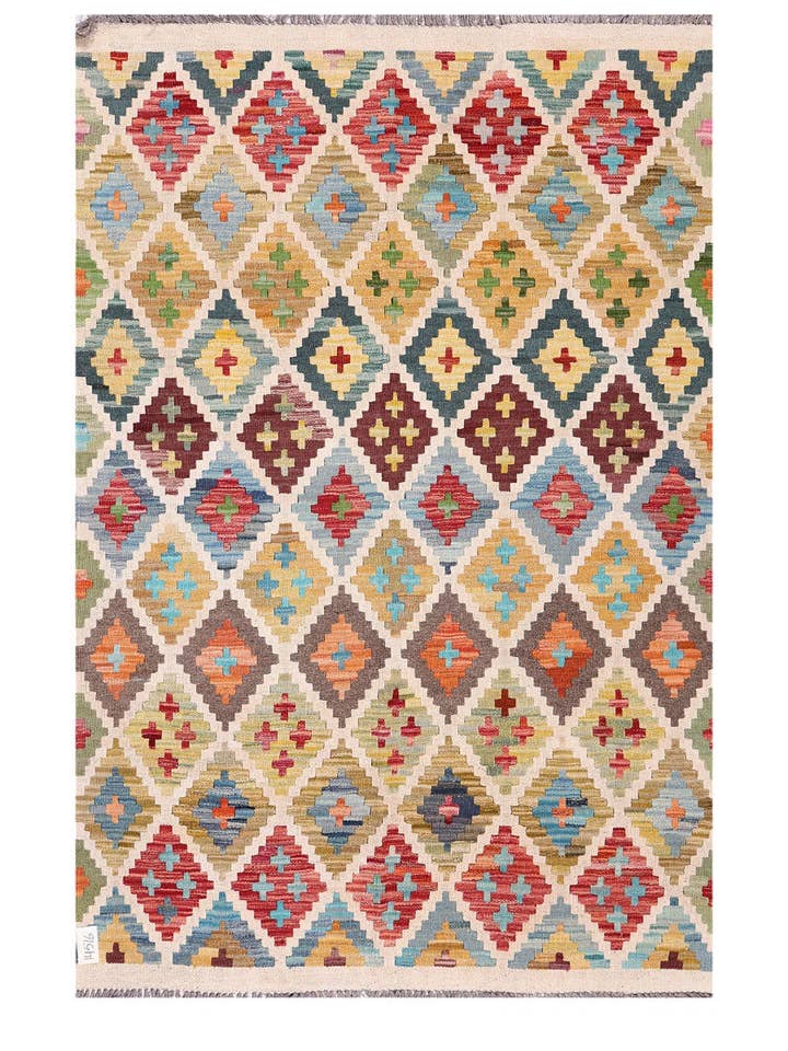 Tappeto Kilim Maimana Afghanistan - 183 x 122 cm per la vendita all'ingrosso da parte di Imaco Rugs