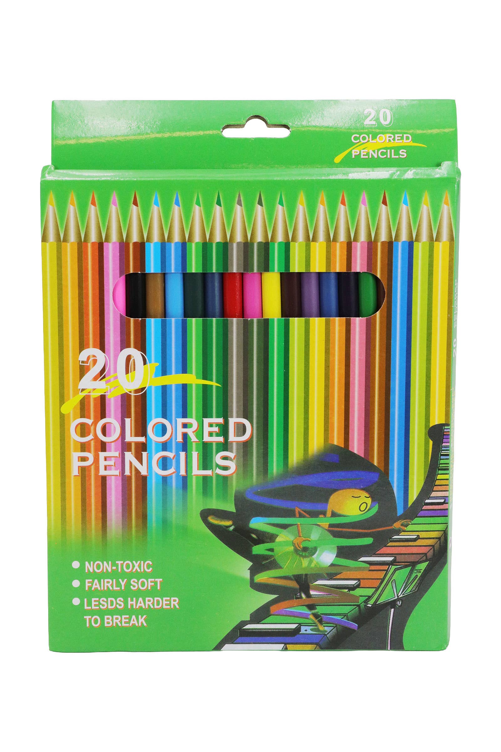 SOM VIST 20 farveblyanter sæt - 12 æske for engroshandel på Faire1