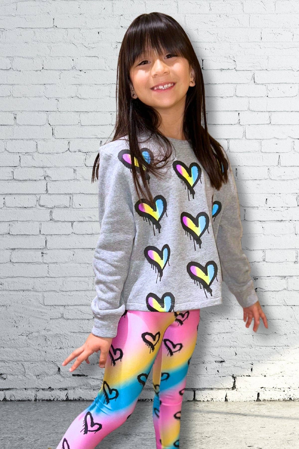 PixieLane - Vendita all'ingrosso Leggings - Bambini - Leggings lunghi High Shine59