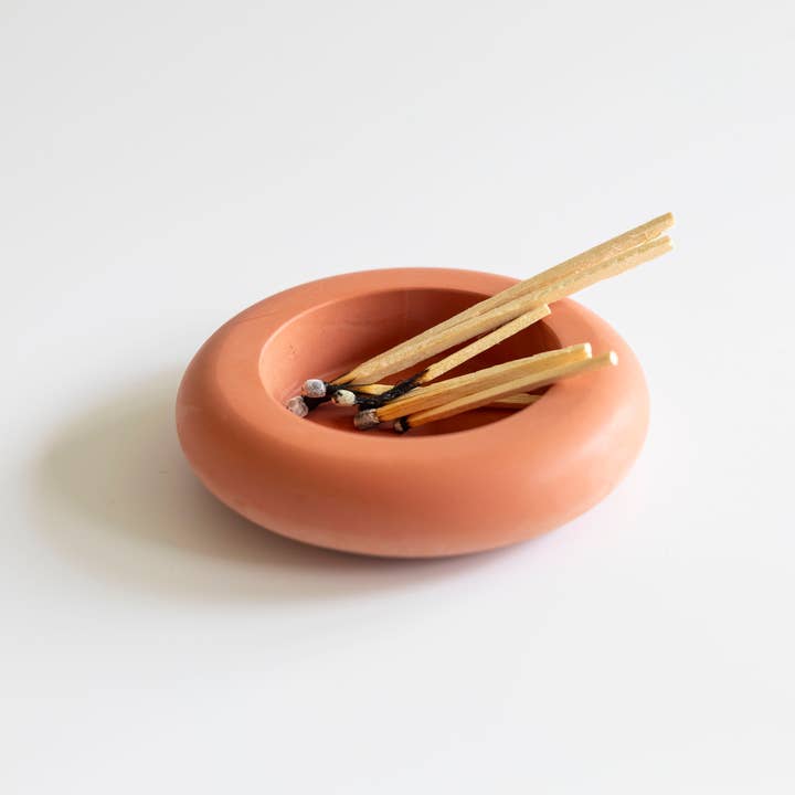 Off Prairie - Wholesale Match holder - The Cylinder + Match Catch Set 5