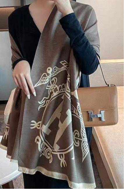 LUV & Co. - Vente Plaids - 9803B - couleur moka1