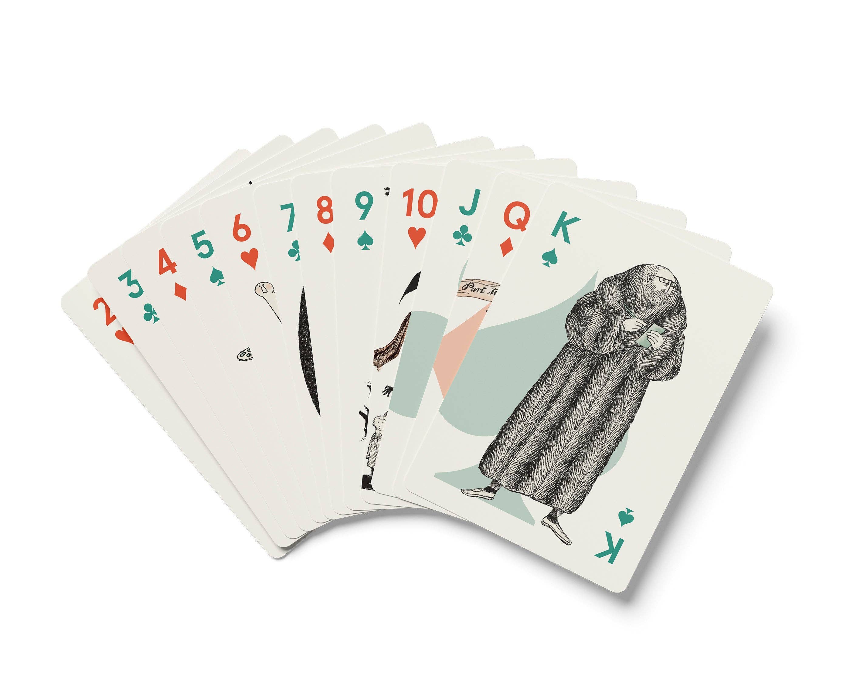 Pomegranate – wholesale Playing cards – Edward Gorey Playing Cards1
