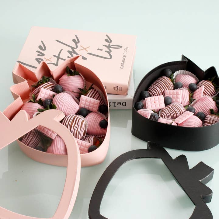 Elegant Design Supply - Wholesale Gift Box - Strawberry Shaped Gift Box4