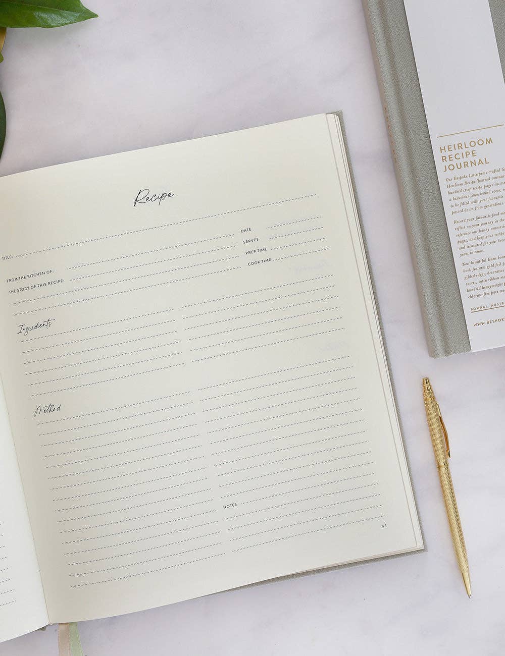 Bespoke Letterpress – wholesale Pen – Basket Weave Gold Ballpoint Pen5