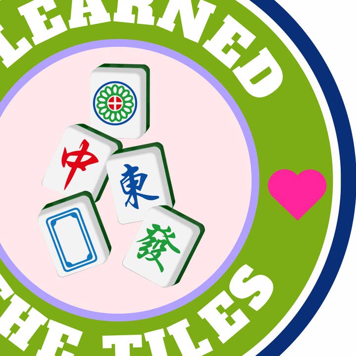 Ho imparato le piastrelle (vendute in set da 20) per la vendita all'ingrosso da parte di Stylin Brunette & Troop Mahjong