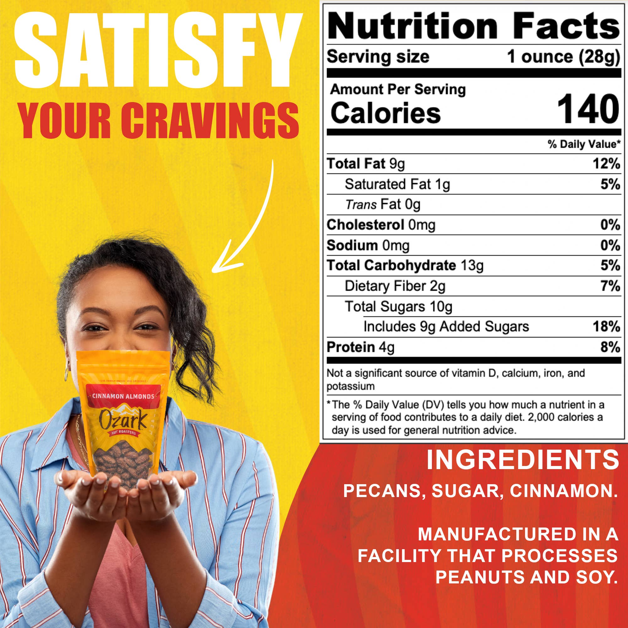 Ozark Nut Roasters - Wholesale Nuts - Bulk - Cinnamon Almonds1