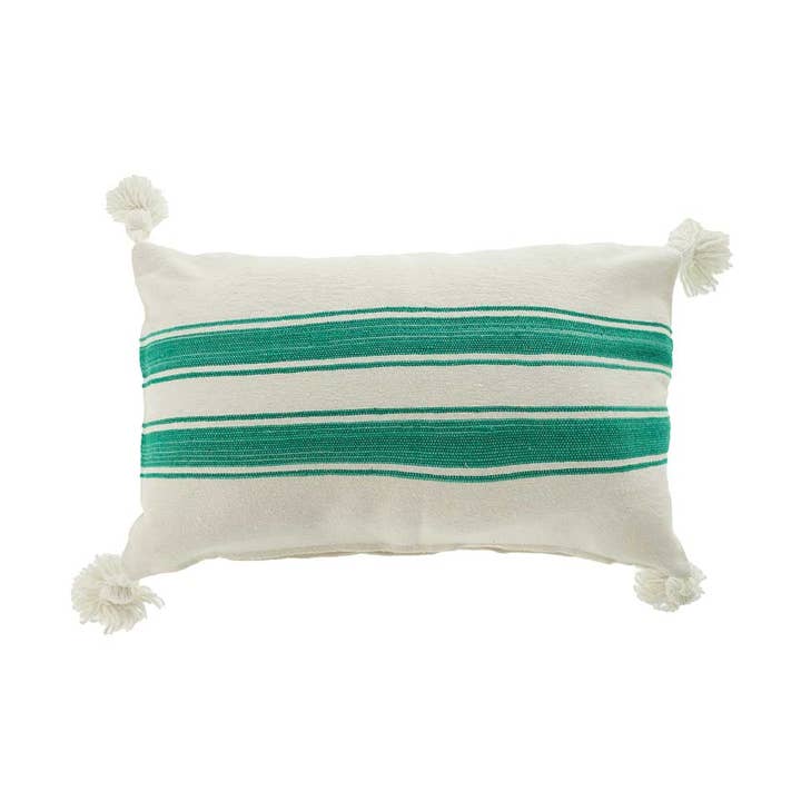 Vendavel Kissenbezug Ecru/Grün für den Großhandel von Athezza