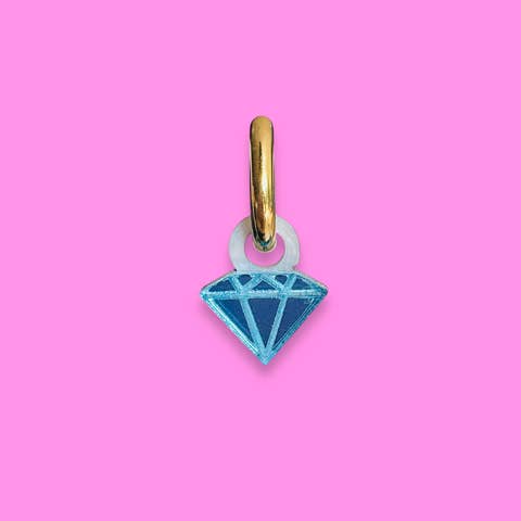 Midi Diamond Charm for wholesale by Weezy Pop