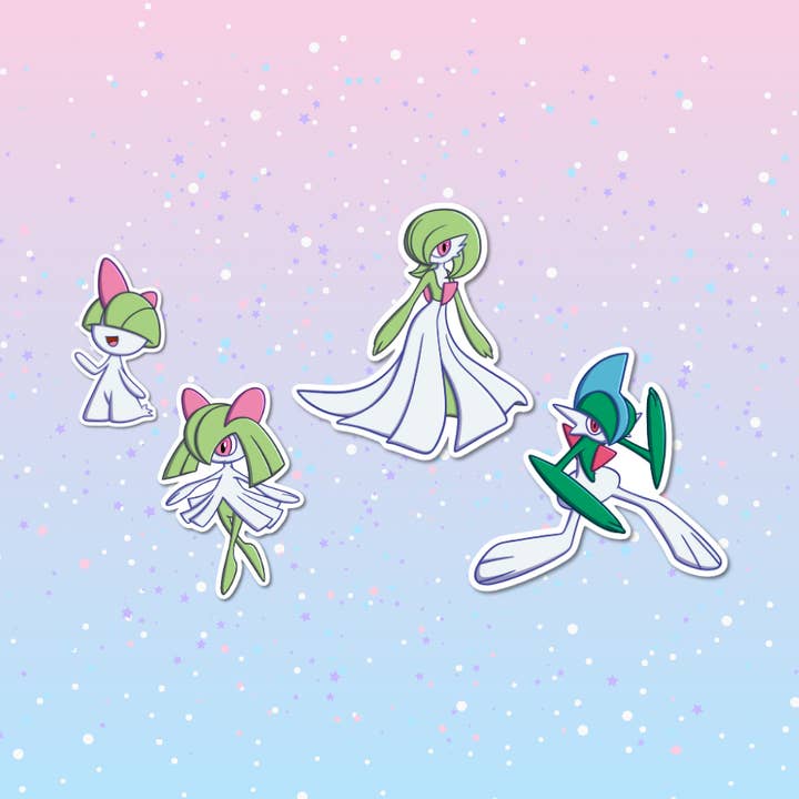 Gallade, Gardevoir, Kirlia, Ralts por atacado de Cielo Rosa