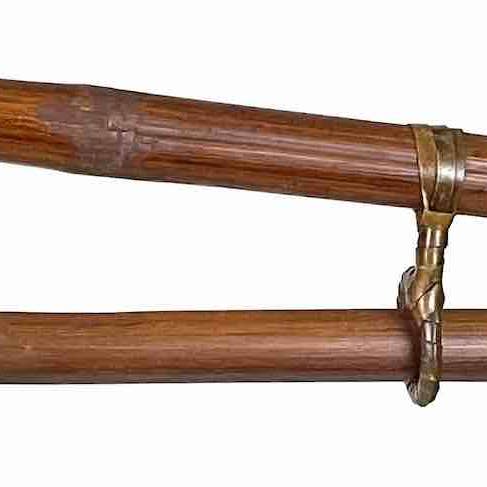 The Niger Bend - Wholesale Tapestry/Textile Hanger - Bamboo Textile Hangers in 4 lengths - Detachable Bar style