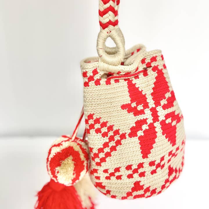 Colorful 4U – wholesale Crossbody bag – Women's – Scarlet Crush Bags | Medium Size Red Boho Chic Purse