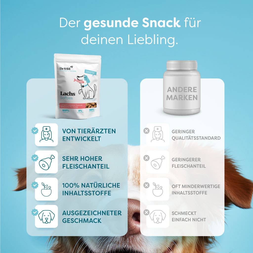 DrSAM - Wholesale Pet Treats - Dog - Salmon Softies healthy treats for dogs1