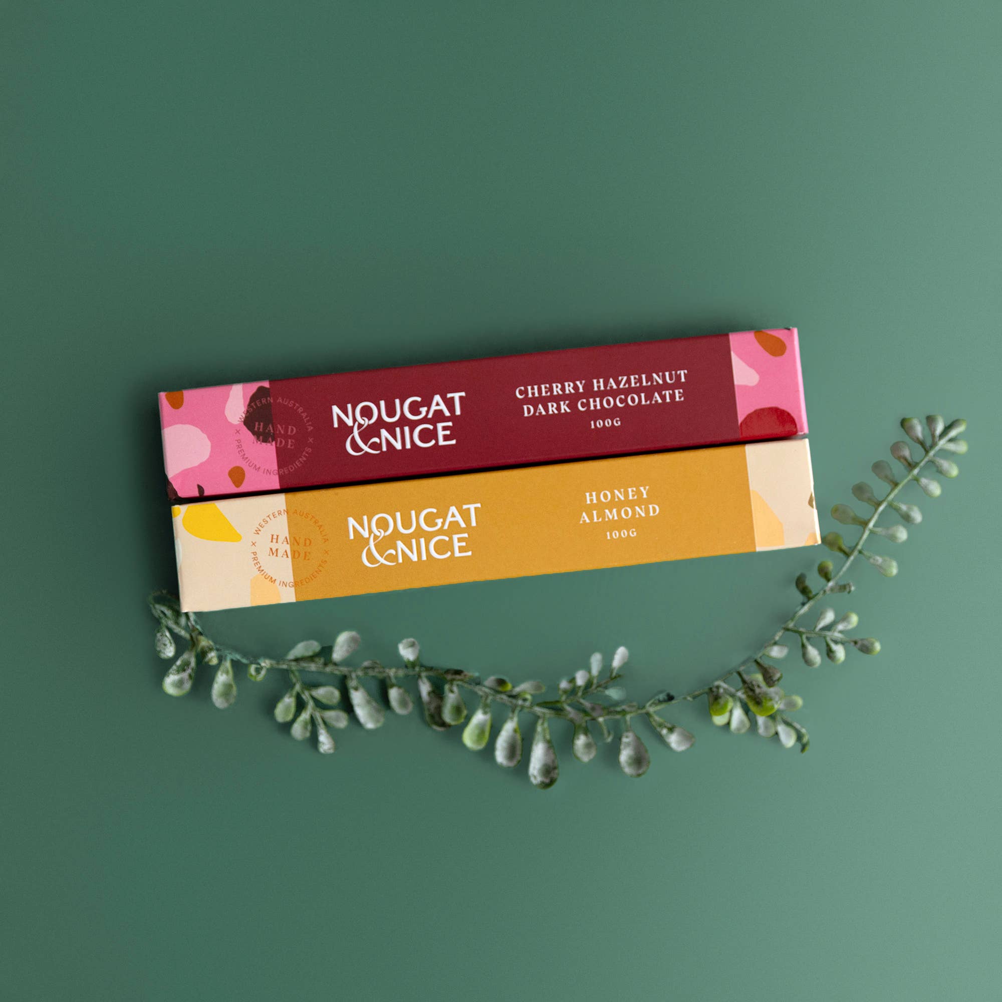 Nougat & Nice - Vendita all'ingrosso Torrone - Torrone al miele e mandorle | Barretta da 100 g