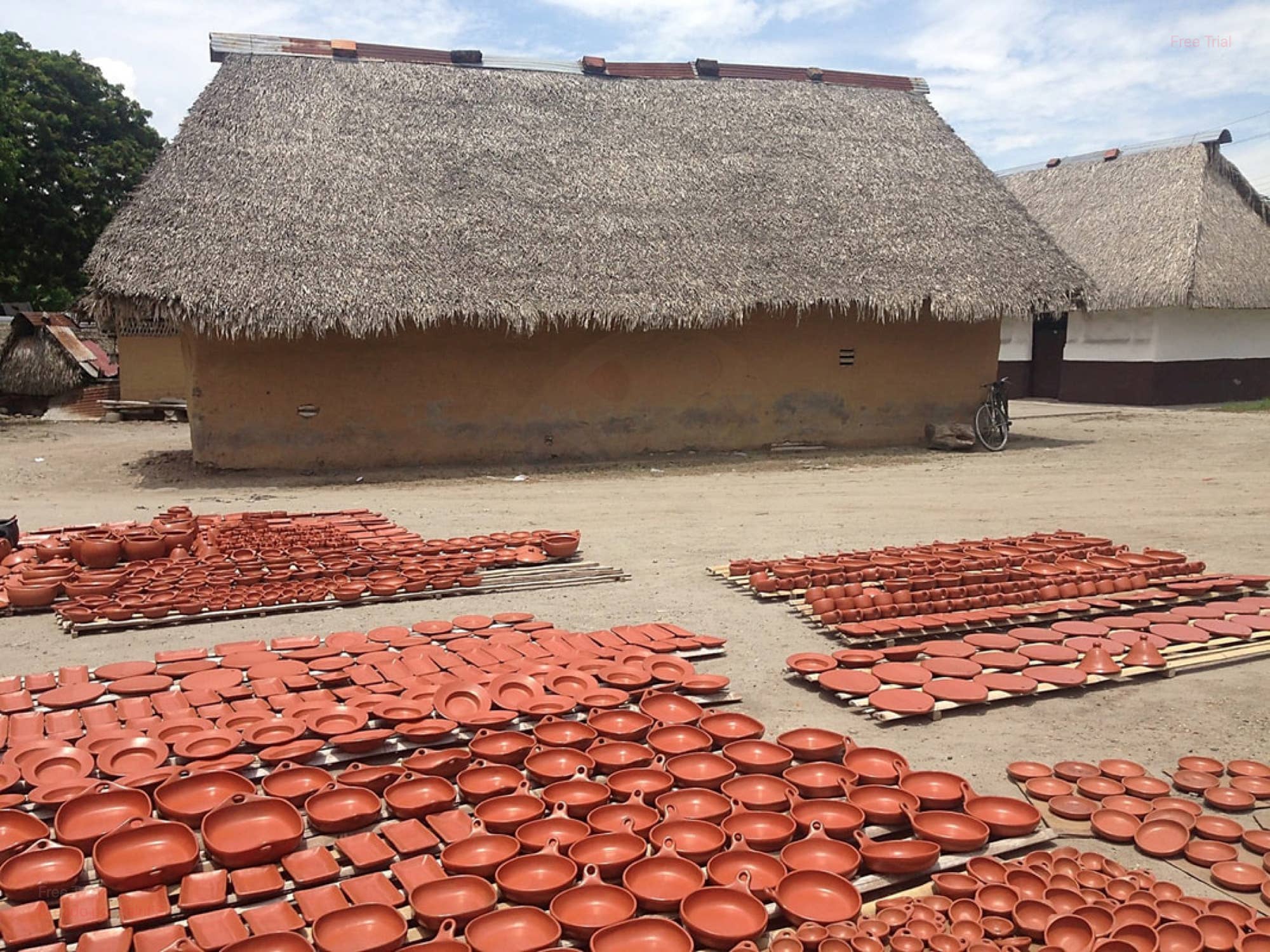 Authentic Origin Colombia - Vendita all'ingrosso Pentole - La Chamba - Casseruola in argilla nera, 4 pezzi, 2 litri 8