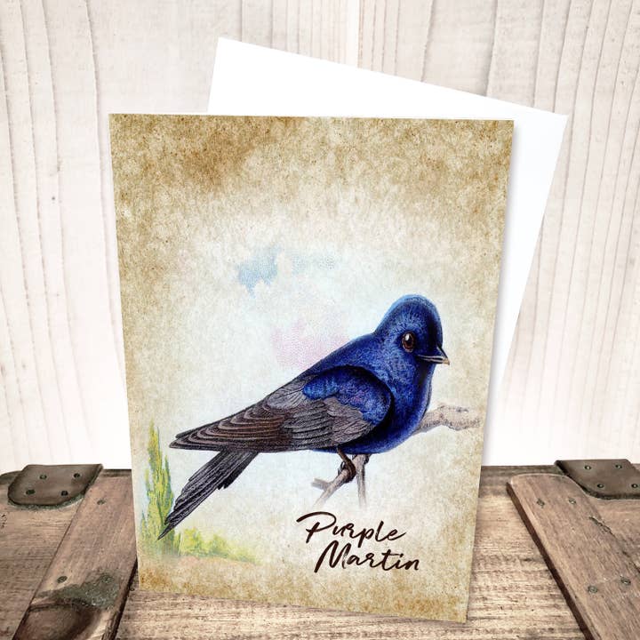 Biglietto di auguri con uccelli selvatici, colore: per la vendita all'ingrosso da parte di Yesterday's Best