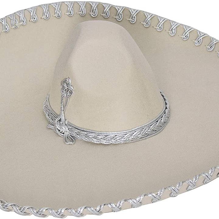 FESTMEX - Wholesale Cowboy Hat - Unisex - Authentic Adult Mexican Sombrero Mariachi Charro Hat, Premium Mexican Hat for Costume Parties, 5 de Mayo, 16 de Septiembre