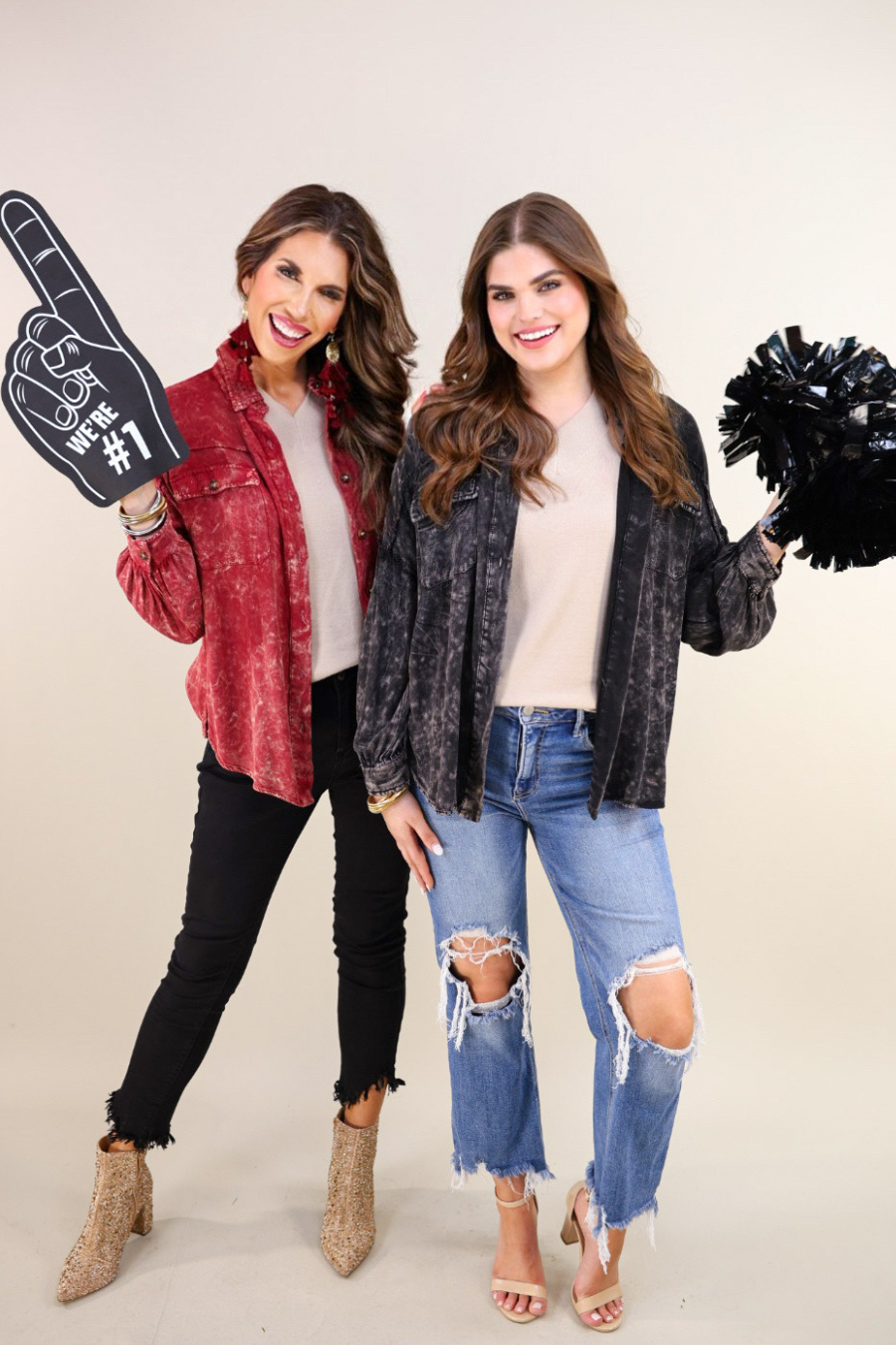 Jess Lea - Wholesale Button Down Shirt - Women's - Dean Button Up Top35