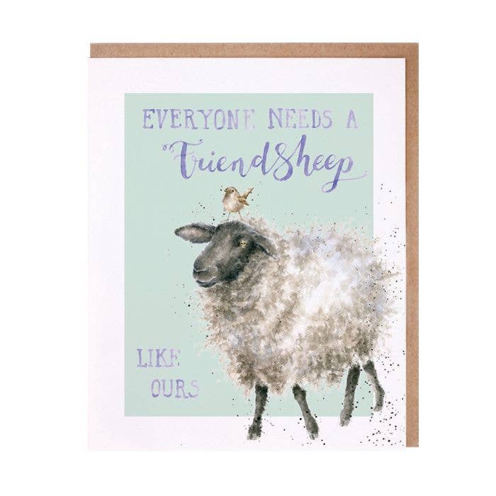 Wrendale Designs - Wholesale Friendship Card - Friendsheep (Sheep)