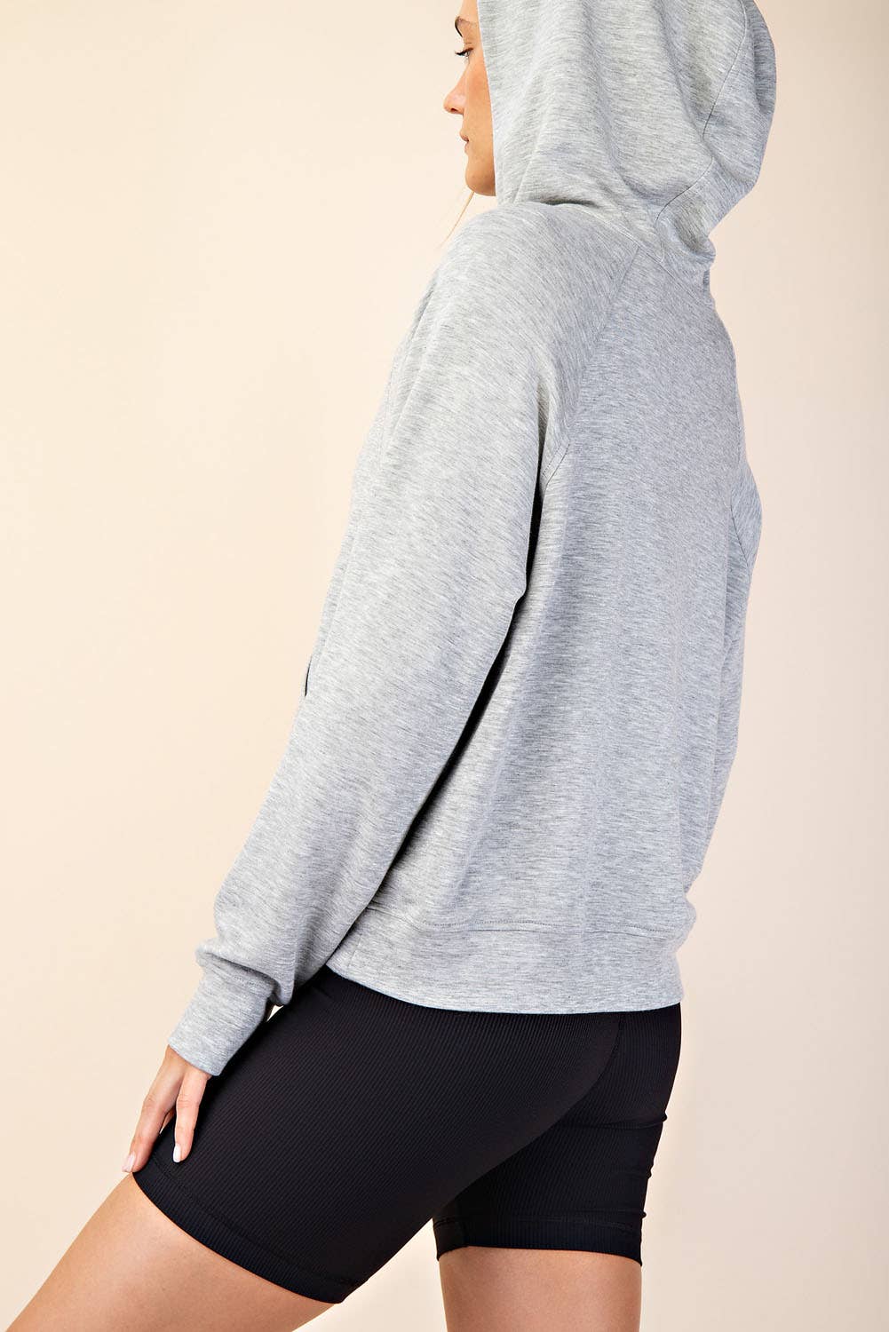 Rae Mode - Wholesale Hoodie - Women's - MODAL SCUBA QUARTER ZIP HODDIE JACKET18