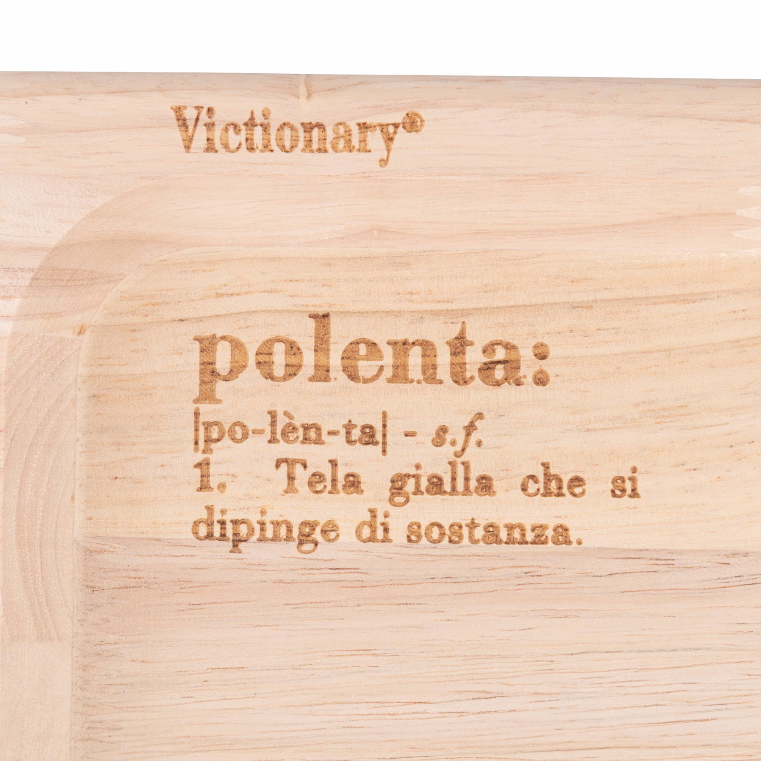 VdE Tivoli 1996 - Wholesale Ornament Set - VICTIONARY SET 2 POLENTA PLATES 30X18CM 2 ASSORTED6