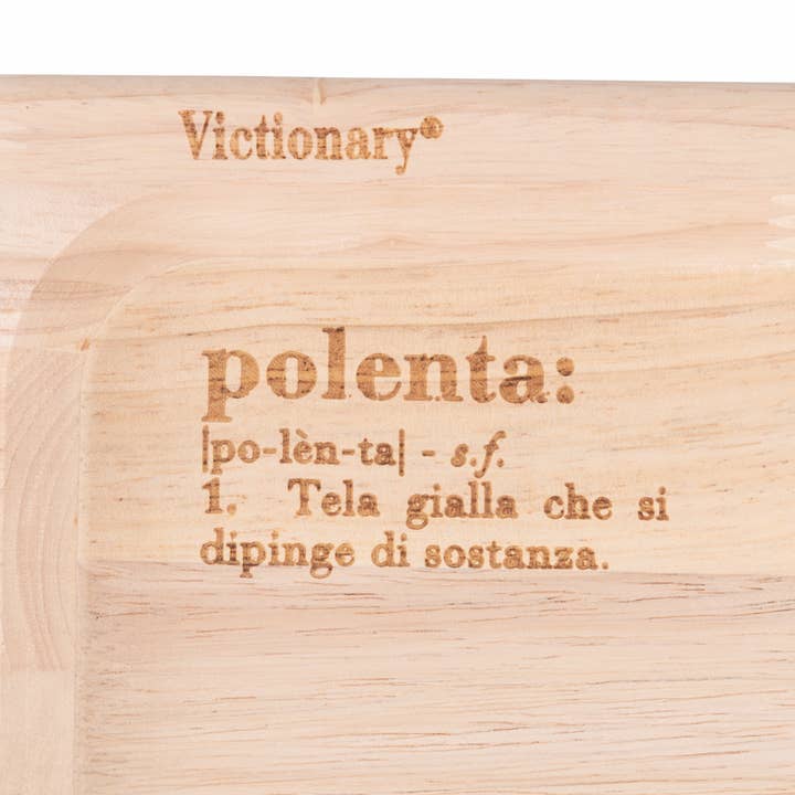 VdE Tivoli 1996 - Wholesale Ornament Set - VICTIONARY SET 2 POLENTA PLATES 30X18CM 2 ASSORTED6