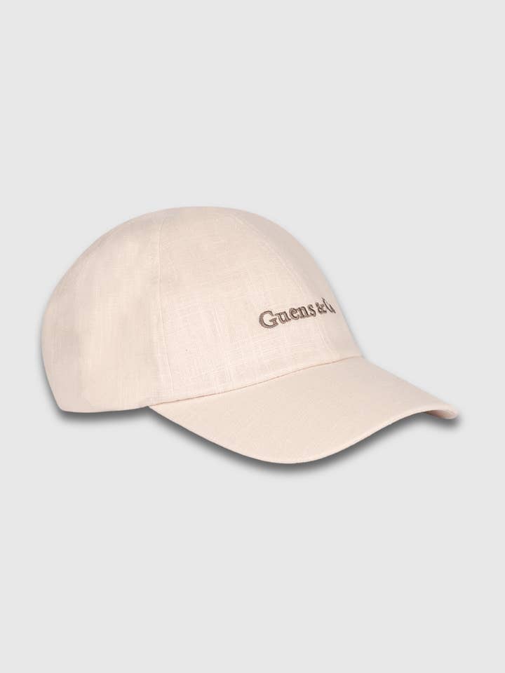 Mærkat Håndlavet Linned Kasket for engroshandel hos Guens & Co Paris