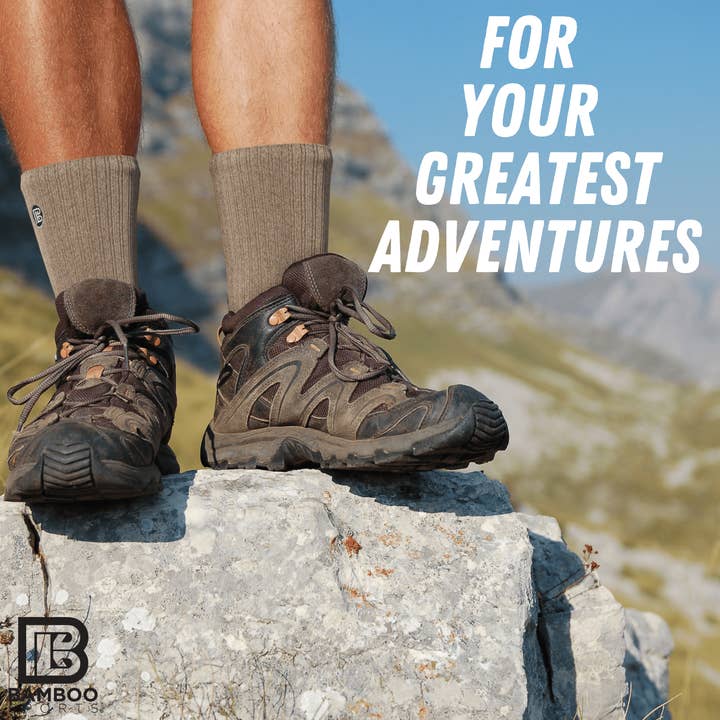 Bamboo Sports - Vendita all'ingrosso Calzini - Uomo - Calzini Premium Bamboo Rayon Crew14