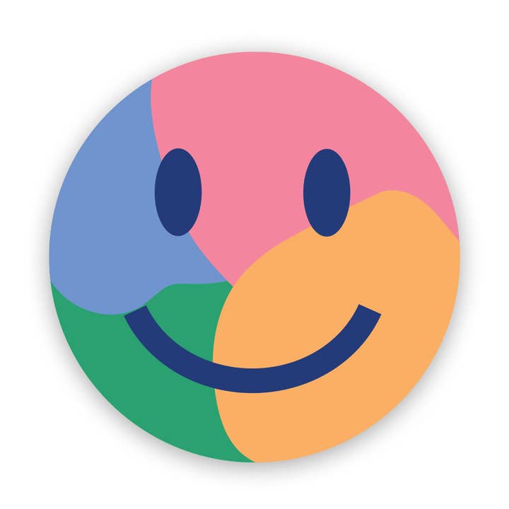 Smile Sticker for wholesale by Send Something Nice