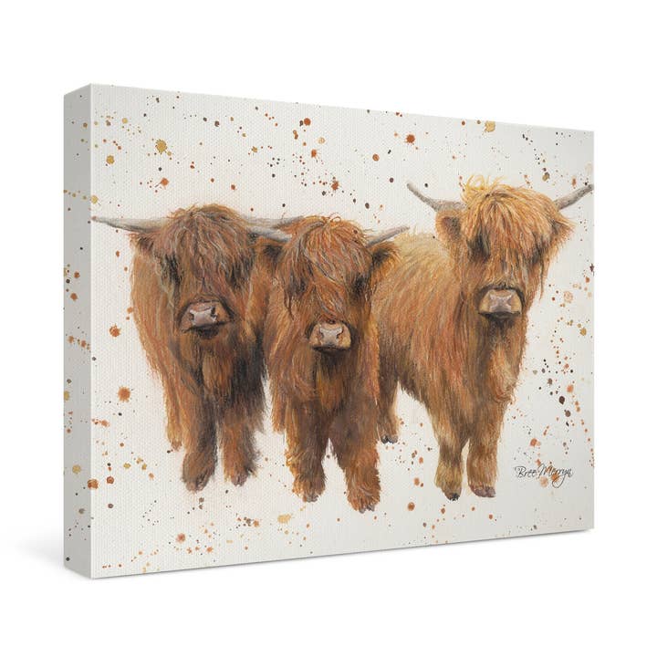 Loch, Stock and Barrel Canvas Cutie (6"x8") for wholesale by Bree Merryn Art Ltd