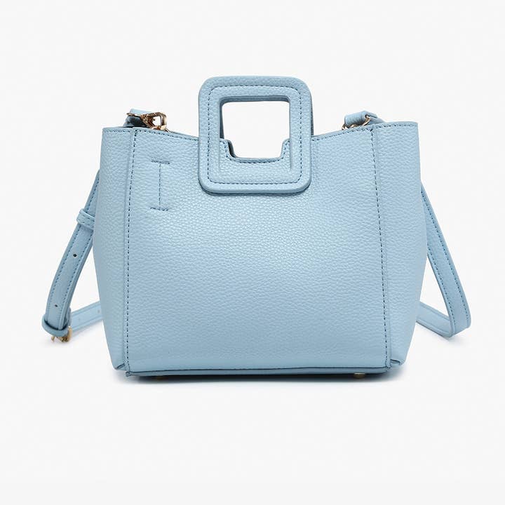 Jen & Co. - Wholesale Satchel - Women's - M2719 Janie Mini Satchel/Crossbody w/ Square Handle
