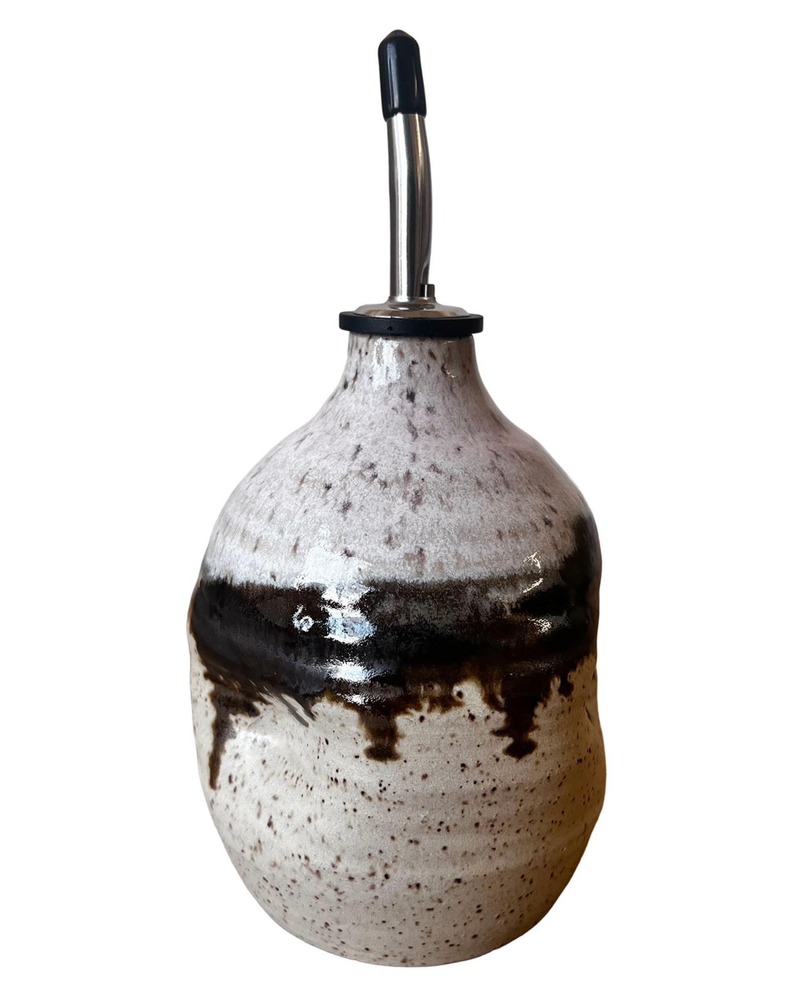 Gina DeSantis Ceramics - Wholesale Oil/Vinegar Dispenser - Borealis Vinegar Cruets4