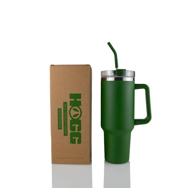 Hogg Outfitters - Wholesale Insulated Mug/Tumbler - 40oz POWDER COATED TRAVELER TUMBLER