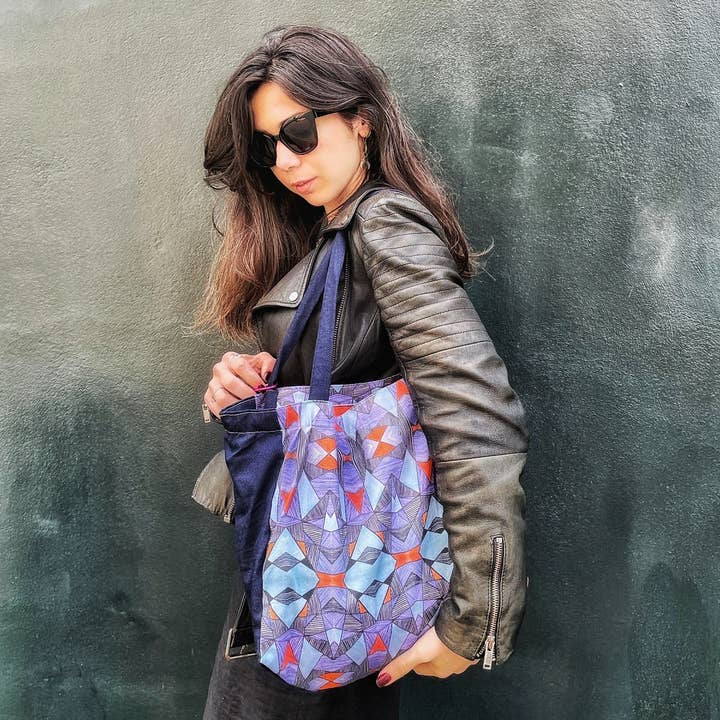 Ilke Usluca Design - Wholesale Tote Bag - Women's - Ocean Tote Bag1