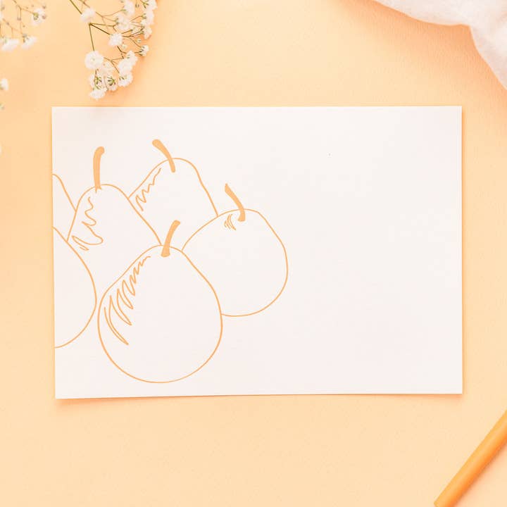 Cartão Peras por atacado de Kraftille