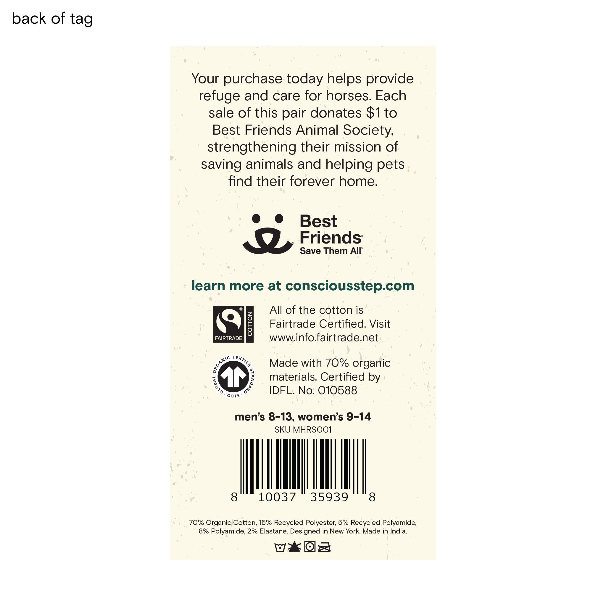 Conscious Step – Engroshandel Strømper - Unisex – Strømper, der redder heste3