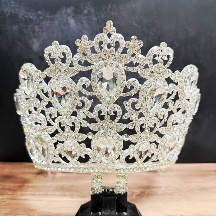 Pageant Crown, Quinceanera Comb Crown, Silver Crystal Crown and other Purchase Wholesale quinceanera decorations. Free Returns & Net 60 Terms on Faire trending on Faire.