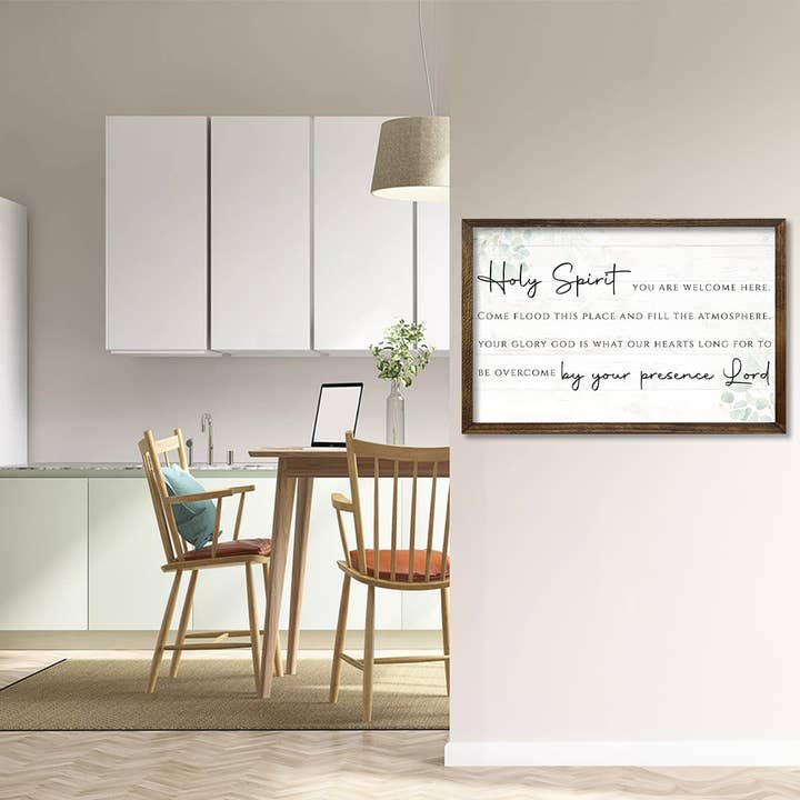 Jarmz Designs – wholesale Sign – TIMBERLAND FRAME HOLY SPIRIT