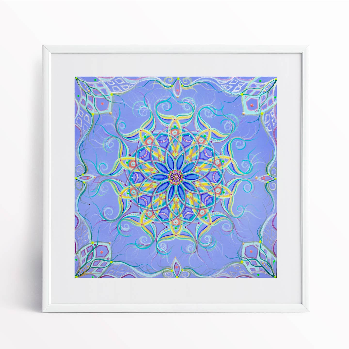 Angel Fritz Studio - Wholesale Art Print - Mer-Tails Mandala Art Print