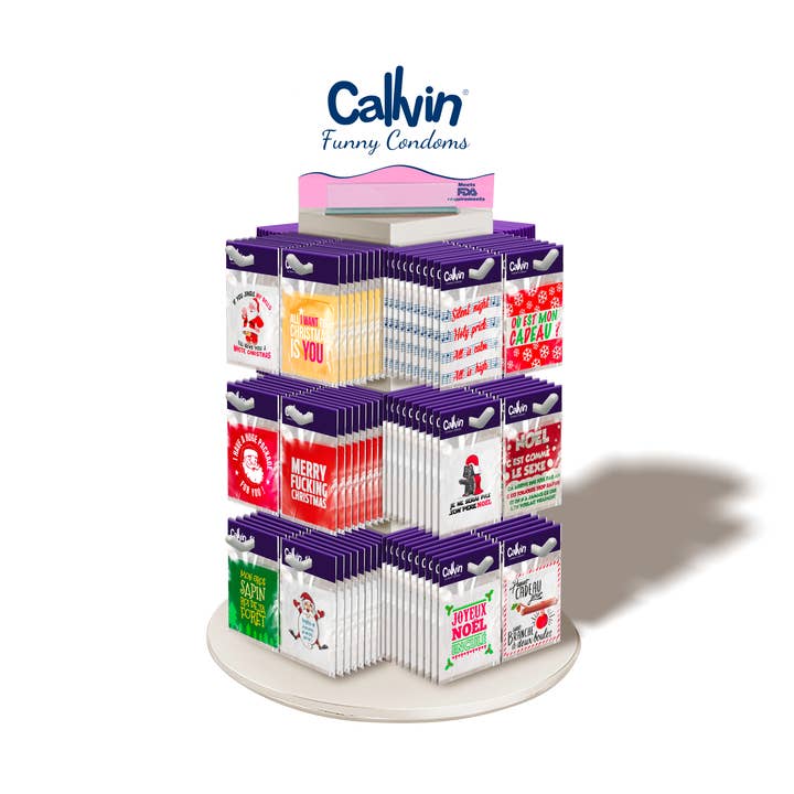 CALLVIN - Wholesale Retailer Display - Paper & Novelty - BEST OF CHRISTMAS DISPLAY 240 pcs USA