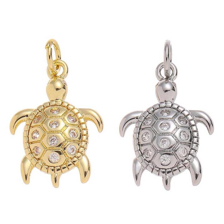 Pendentif Tortue de Mer en Or ou Argent CPG-CPS1546 pour la vente par Jewel Pledge