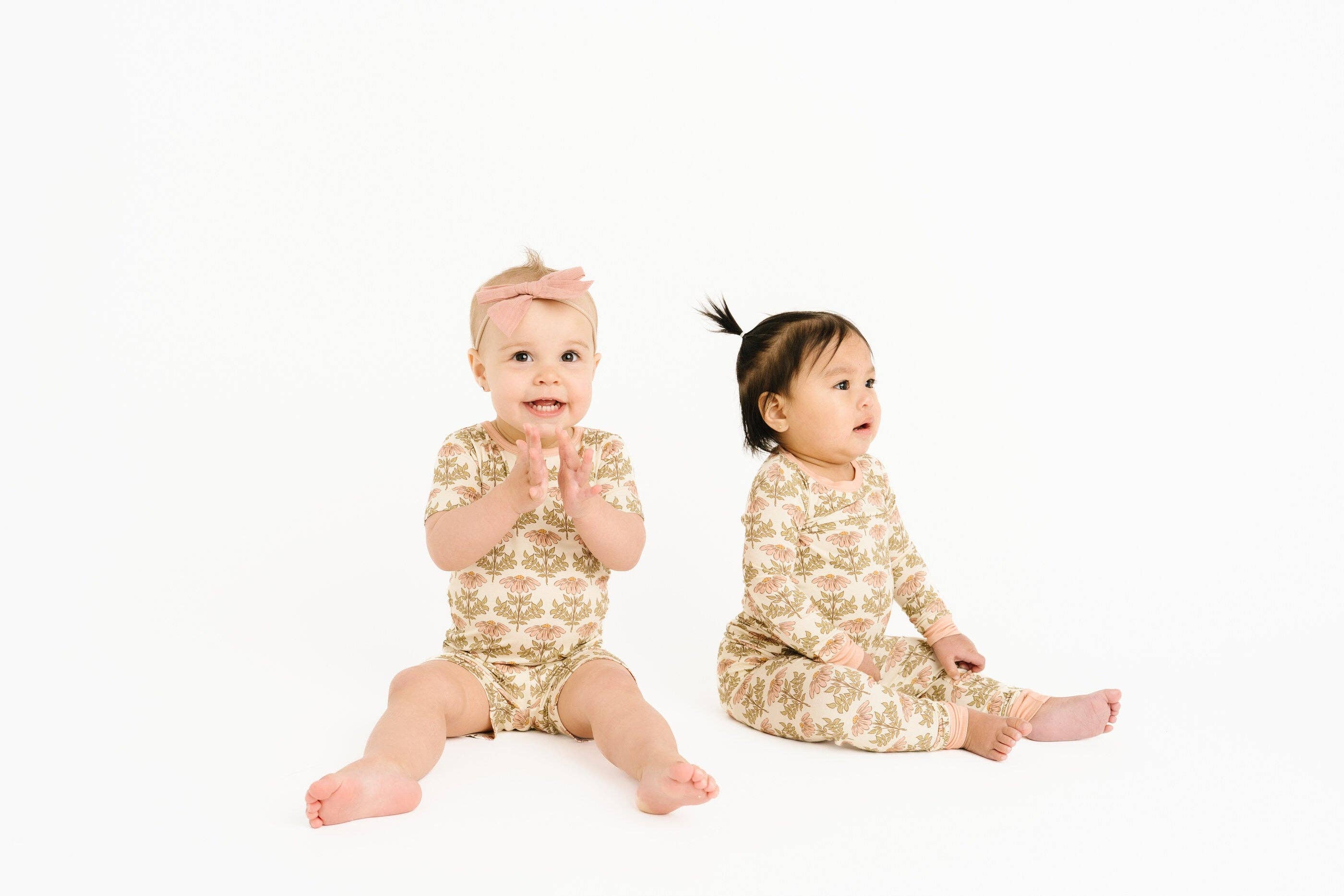Little One Shop - Wholesale Sleepwear Set - Kids - Timeless Petals Bamboo Set10